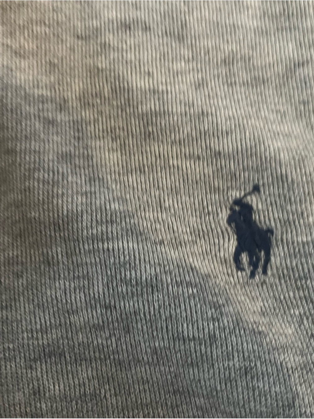 Ralph Lauren Gray Half-Zip Logo Pullover Sweater - Picture 4 of 4